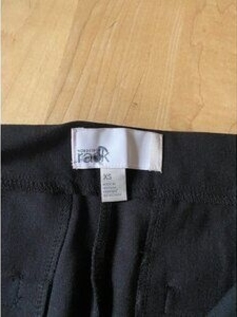 rag & bone Black Stretch Pants - Picture 5 of 6